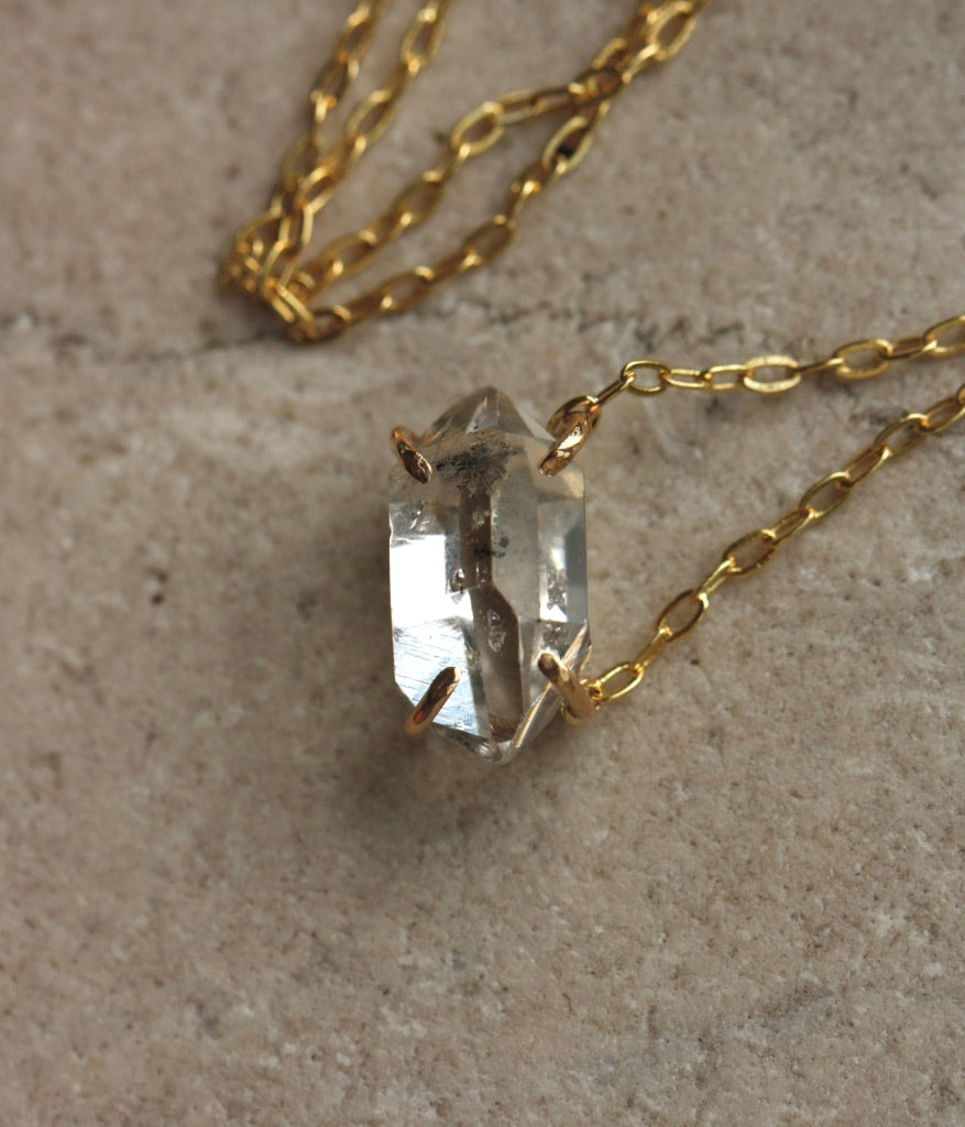 Natural Herkimer Diamond Necklace