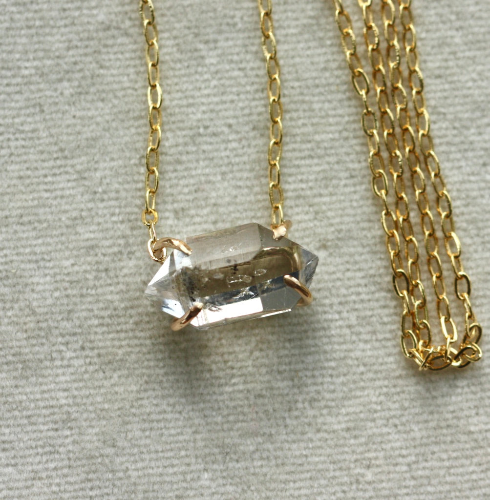 Natural Herkimer Diamond Necklace