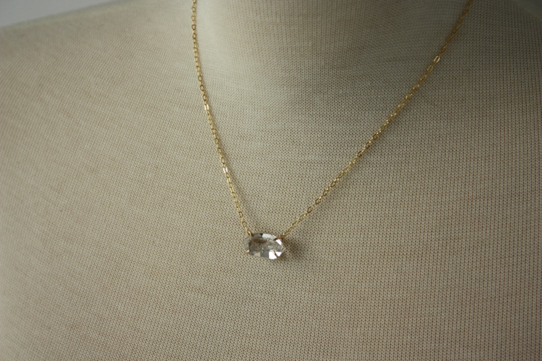 Natural Herkimer Diamond Necklace