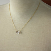 Natural Herkimer Diamond Necklace