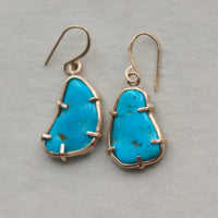 Sleeping Beauty Turquoise Earrings