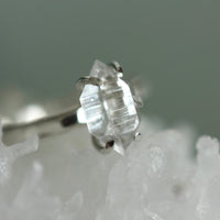 Natural Herkimer Diamond Ring