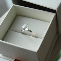 Natural Herkimer Diamond Ring