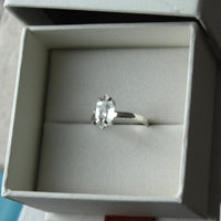 Natural Herkimer Diamond Ring