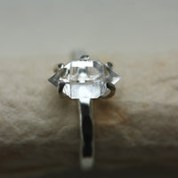 Natural Herkimer Diamond Ring