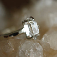 Natural Herkimer Diamond Ring