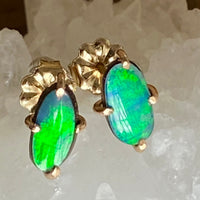 Australian Opal Stud Earrings