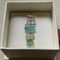 Blue Paraiba Tourmaline Stud Earrings, October Birthstone Earrings