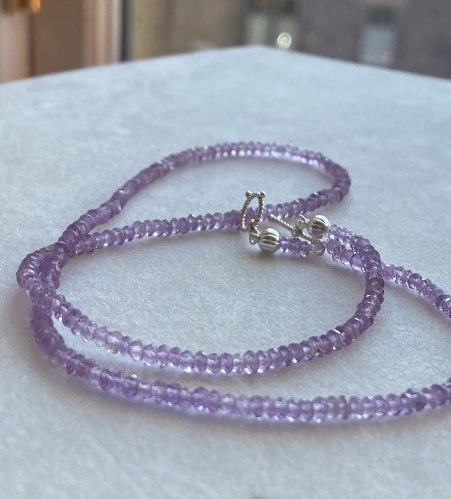 Amethyst Necklace, February Birthstone Necklace