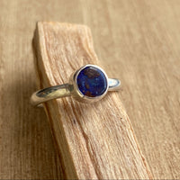 Australian Koroit Boulder Opal Ring, October Birthstone