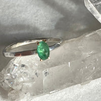 Emerald Ring, May Birthstone Ring