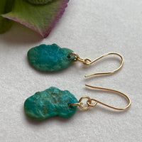 Raw Arizona Turquoise Earrings