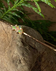 Ethiopian Welo Opal Bangle Bracelet, October Birthstone Bracelet