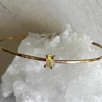 Ethiopian Welo Opal Bangle Bracelet