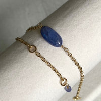 Tanzanite Chain Bracelet