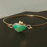 Arizona Turquoise Bangle, December Birthstone Bracelet