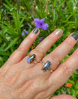 Australian Koroit Boulder Opal Ring, October Birthstone Ring