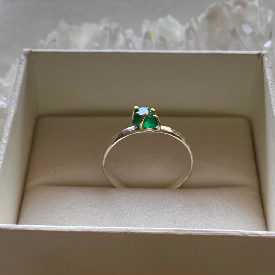18K Gold Emerald Natural Emerald Ring Emerald Ring With Enhancer Band Emerald  Ring Jacket Emerald Bridal Ring, Round Emerald Diamond Ring - Etsy | Emerald  engagement ring, Real emerald rings, Natural emerald rings