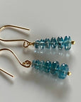 Orissa Teal Blue Kyanite Earrings
