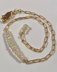 Ethiopian Opal Bar Bracelet