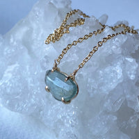 Moss Aquamarine Necklace