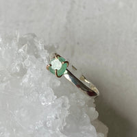 Light Green Emerald Ring