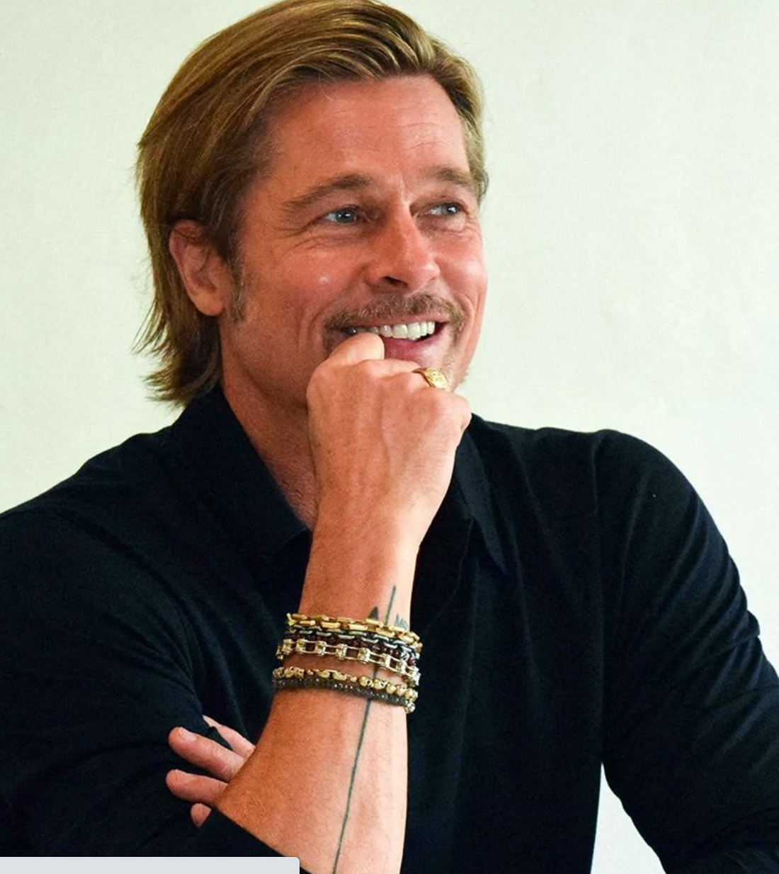 Brad 2025 pitt bracelet