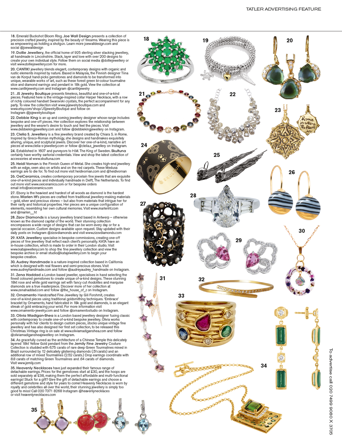 Featured in TATLER UK, Green Bi-Color Tourmaline Slice and Diamond Earrings, 18k Gold