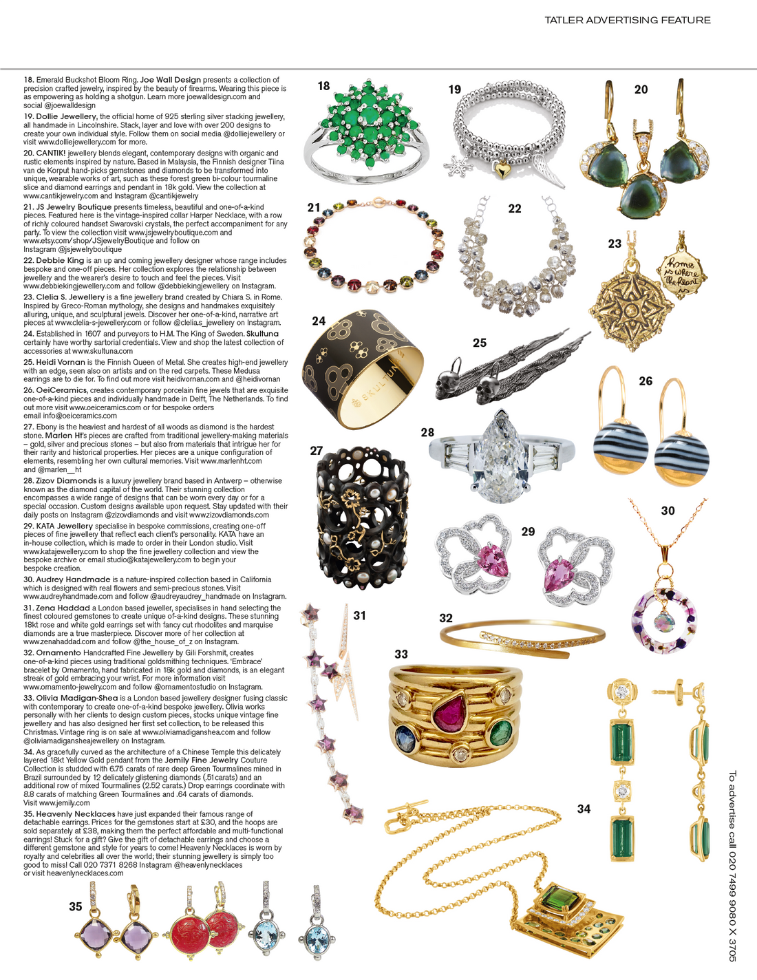 As seen in TATLER UK, Green Bicolor Tourmaline Slice and Diamond Pendant, 18k Gold