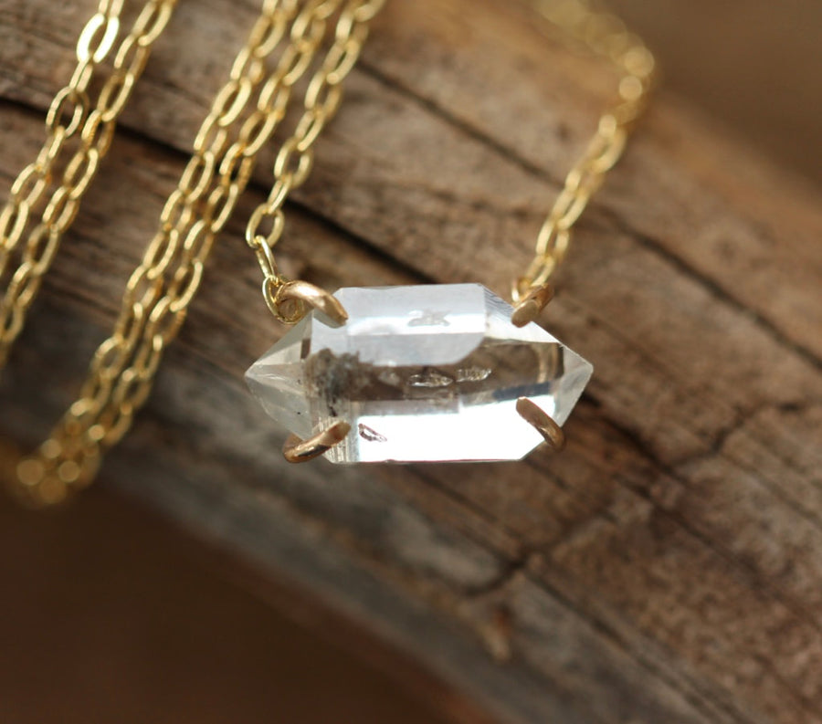 Natural Herkimer Diamond Necklace