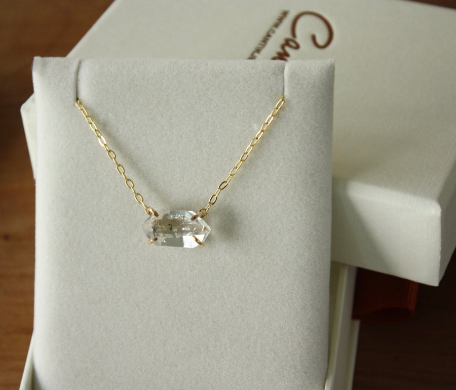 Natural Herkimer Diamond Necklace