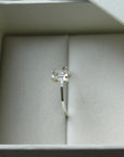 Herkimer Diamond Ring, Natural Herkimer Diamond Crystal Ring, Diamond Quartz Ring, April Birthstone Ring
