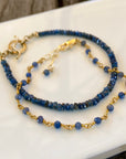 Blue Sapphire Bracelet, September Birthstone Bracelet